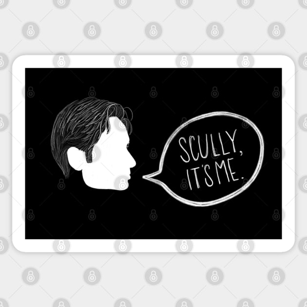 Scully, it’s me. Sticker by HeyHeyHeatherK